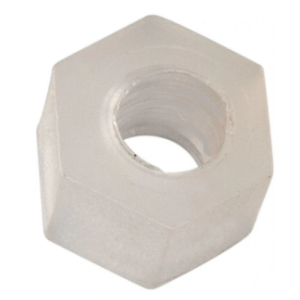 SP-16-12-04-N-H-1 SPACER 1/4 HEX X 3/16 L X #4 (0.115) ID NYLON